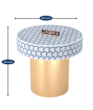 Inlay Round Side Table- Targua