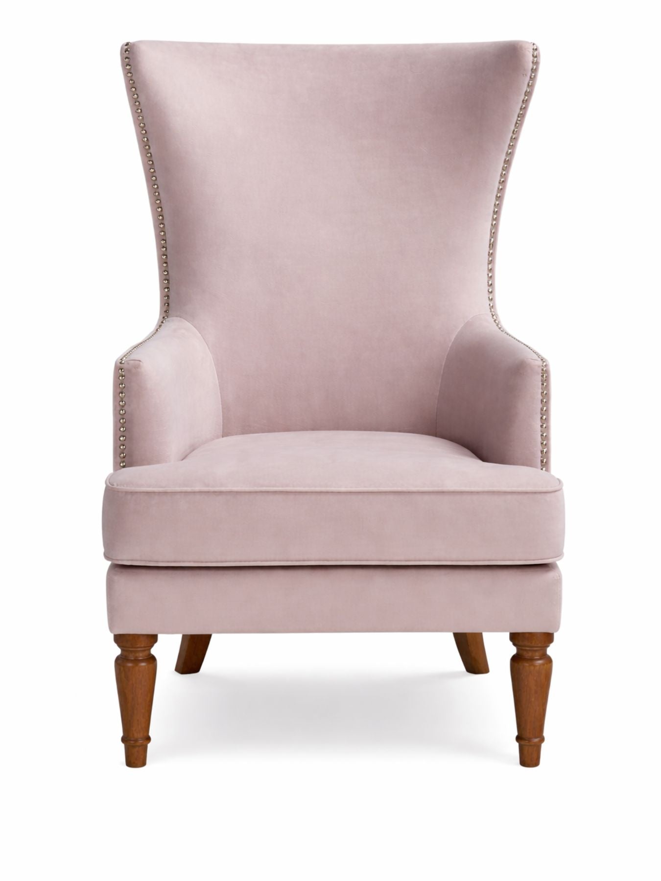Elysian Velvet Wingback Accent Chair