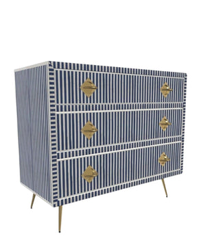 Inlay Chest of Drawers - Waterfall