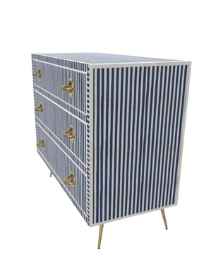 Inlay Chest of Drawers - Waterfall