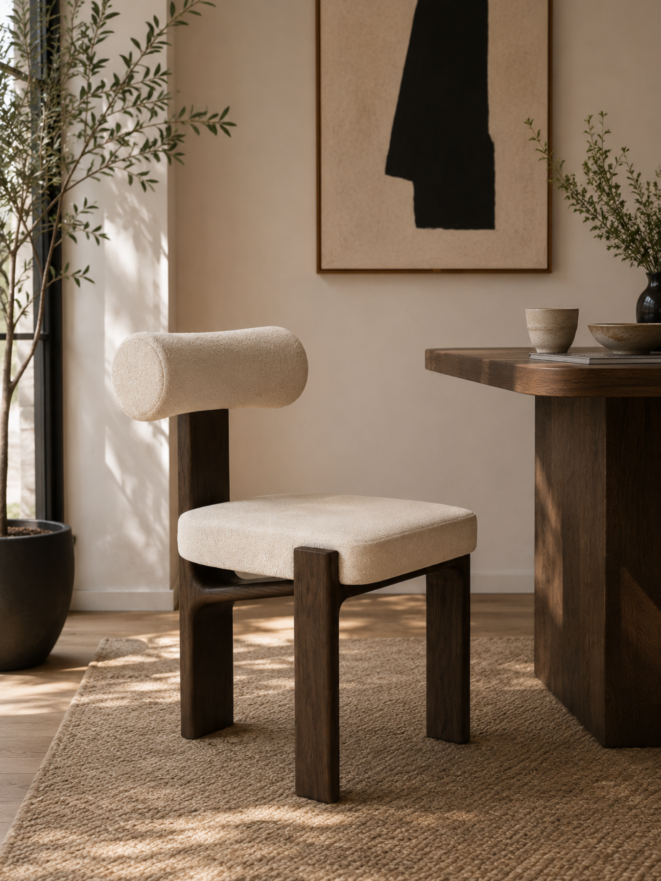 Zen Inspired Dining Chair