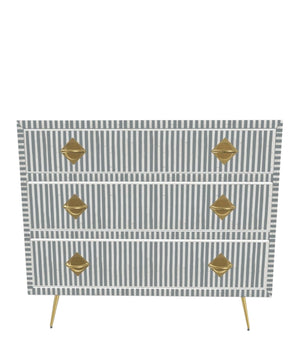 Inlay Chest of Drawers - Waterfall