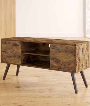 Modern Wood TV Unit