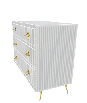 Inlay Chest of Drawers - Waterfall