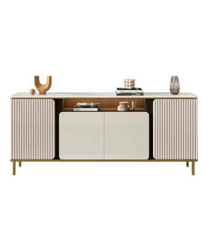 Modern Stone Cabinet TV Stand