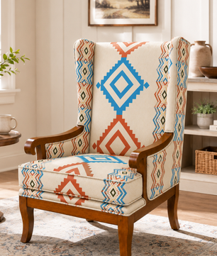 Avery Wingback lounge Chair