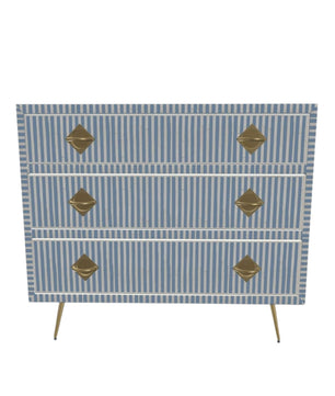 Inlay Chest of Drawers - Waterfall