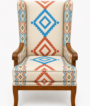 Avery Wingback lounge Chair