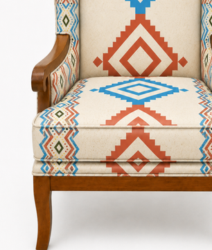 Avery Wingback lounge Chair