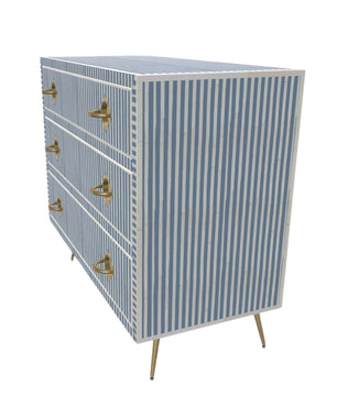 Inlay Chest of Drawers - Waterfall