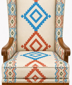 Avery Wingback lounge Chair