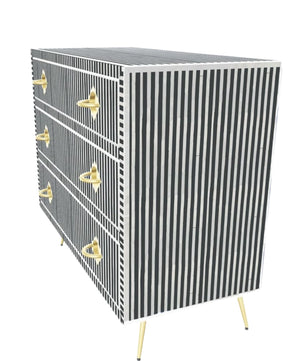 Inlay Chest of Drawers - Waterfall