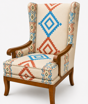 Avery Wingback lounge Chair