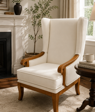 Aurora Premium Wingback Lounge Chair