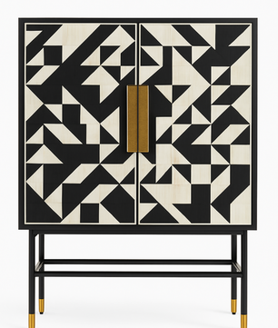 Inlay Storage Cabinet - Kingsley