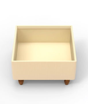 Modern Trunk Storage Ottoman-Beige
