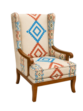Avery Wingback lounge Chair
