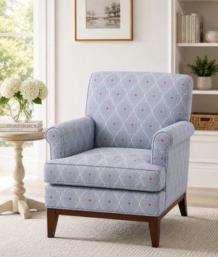 Aurelle Ivory Accent Chair