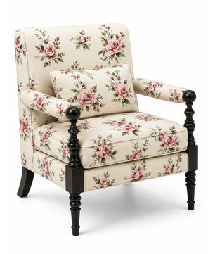 Davey Teak Wood Accent chairs in Multicolour
