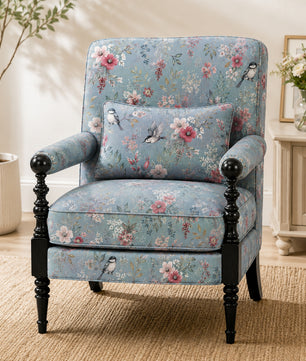 Duward Teak Wood Accent chairs in Multicolour