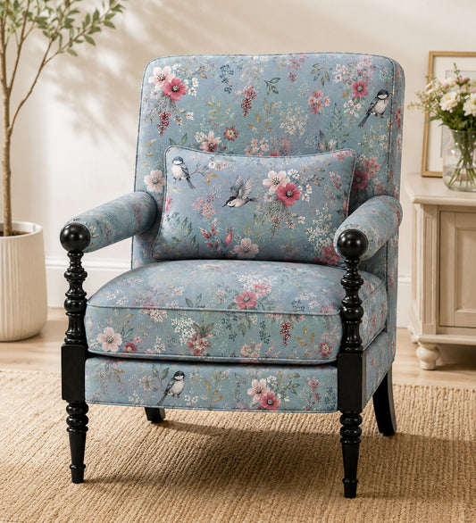 Duward Teak Wood Accent chairs in Multicolour