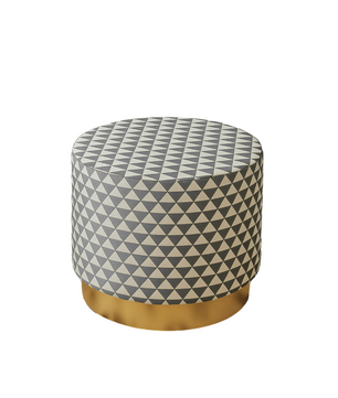Inlay Round Side Table