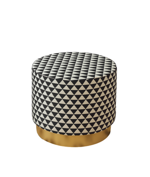 Inlay Round Side Table