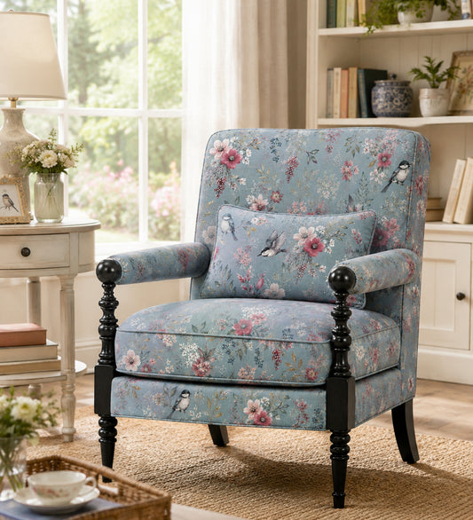 Duward Teak Wood Accent chairs in Multicolour