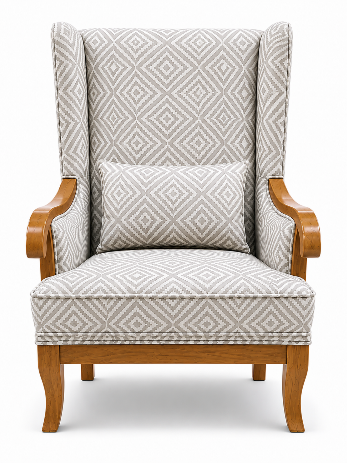 Aurela Premium Wingback Lounge Chair