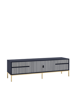 Inlay Media Unit with Drawers - Waterfall