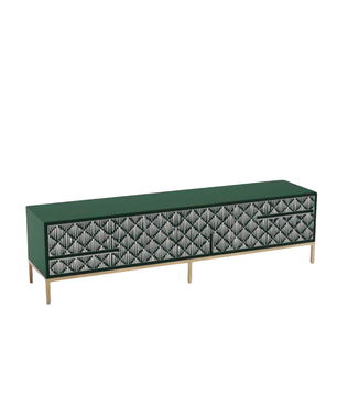 Inlay Media Unit with Drawers - Sunstrike