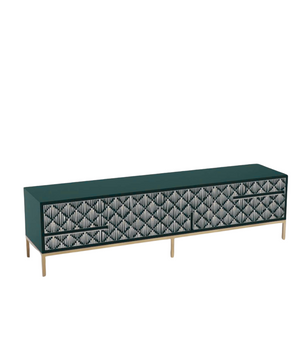 Inlay Media Unit with Drawers - Sunstrike