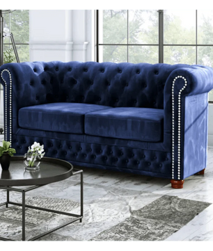 Anzla 2 Seater Chesterfield Sofa