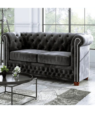 Anzla 2 Seater Chesterfield Sofa