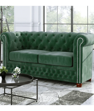 Anzla 2 Seater Chesterfield Sofa