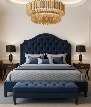 Merlyn Velvet Bed