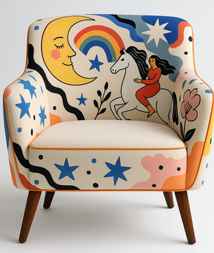 Velvet Lounge Chair