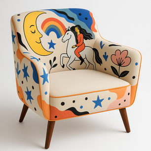 Velvet Lounge Chair