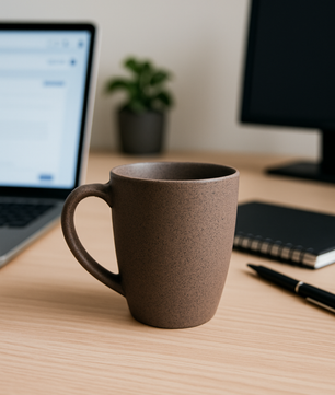 Brown Coffee Mug – 350ML