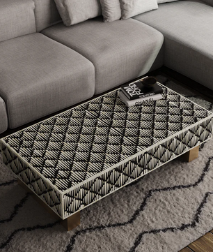 Inlay Luxom Rectangular Coffee Table - Morrisson