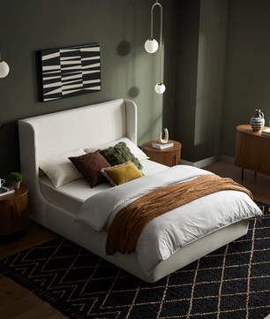 Dalton High Back Upholstered Bed