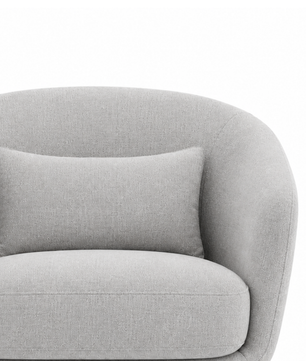 Suede Accent Chair