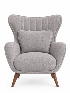 Wooden Leg Armchair