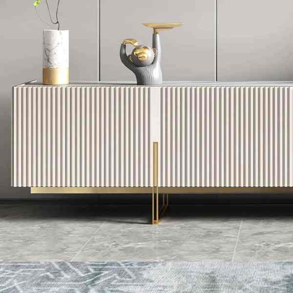 Modern Stone  TV Console
