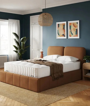 Copenhagen Cloud Bed in Boucle