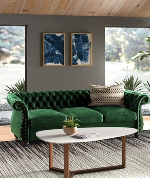 Glidden 3 Seater Chesterfield Sofa