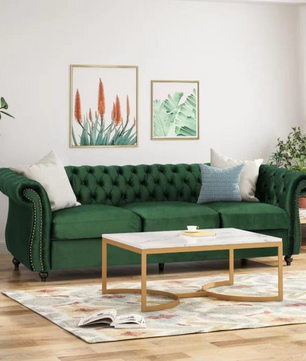 Glidden 3 Seater Chesterfield Sofa