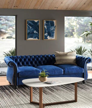 Glidden 3 Seater Chesterfield Sofa
