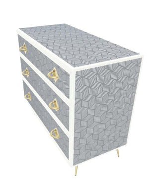 Inlay Chest of Drawers - Geo