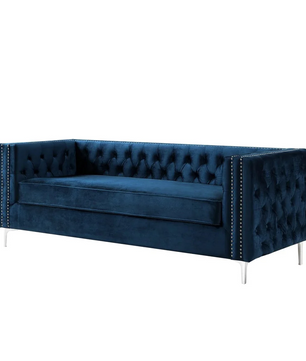 Quinn Upholstered Velvet Sofa